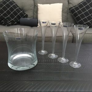 Ice Bucket/Flutes